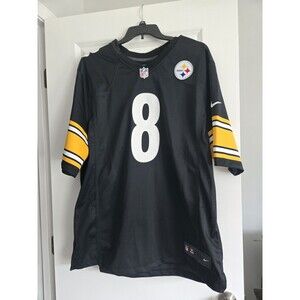 Nike #8 Kenny Pickett NFL Pittsburgh Steelers Home On-Field Jersey XXL BlackGold